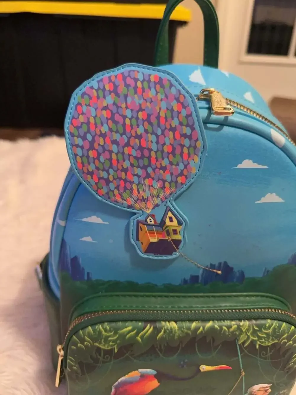 Loungefly Disney Pixar Up Movie Moments‎ Jungle Stroll Mini Backpack